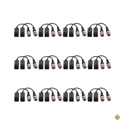Kit 12 Pares Conversor Balun Passivo Intelbras Vb 501 P Compatível…