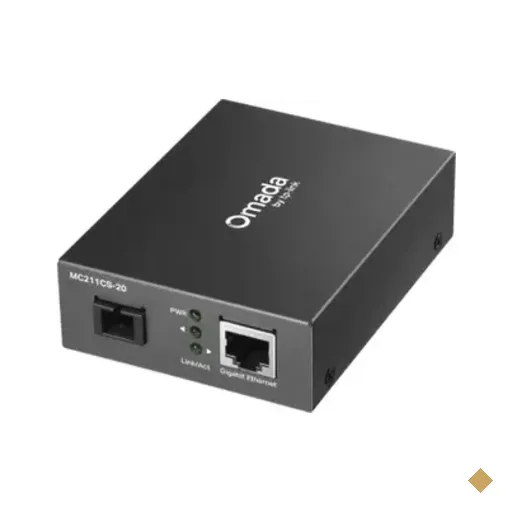 Conversor De Mídia Tp-link Mc211cs-2 Omada Wdm Gigabit