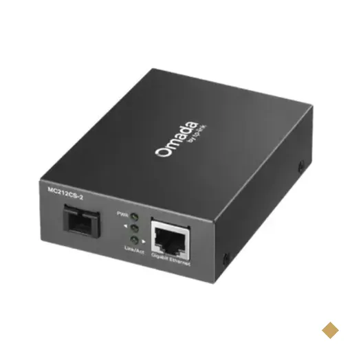 Conversor De Mídia Tp-link Mc212cs-2 Omada Wdm Gigabit