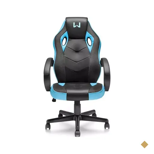 Cadeira Gamer Multilaser Warrior Azul 