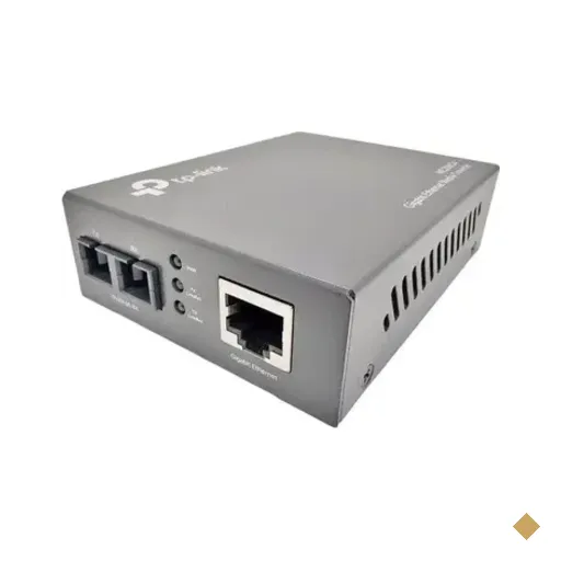 Conversor De Mídia Tp-link Mc200cm Gigabit Multi-modo 1000mbps Fibra Óptica…