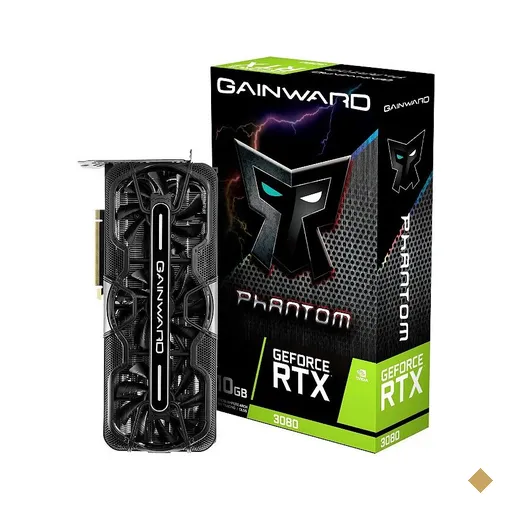 Placa de Vídeo Gainward GeForce RTX 3080 Phantom LHR 10GB GDDR6X 320-bit -…