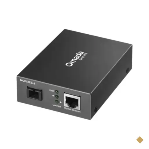 Mídia Conversora Tp-link Mc212cs-2 Omada Gigabit Wdm 2km 1000mbps Fibra…