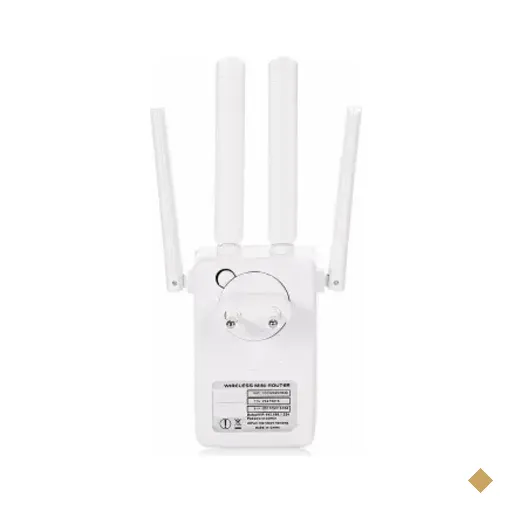 Repetidor Wi-fi Mini Roteador Wireless 4 Antenas 2800m