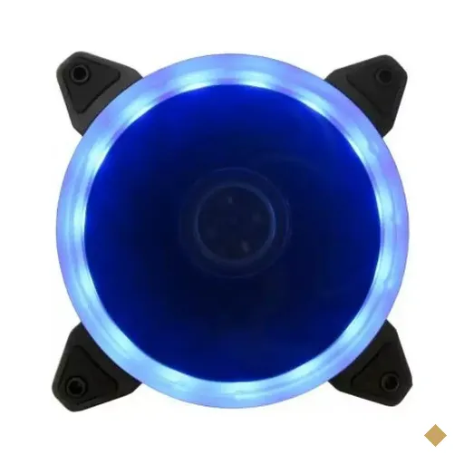 FAN Cooler Bluecase 120mm LED Ring BFR-05B - Azul 