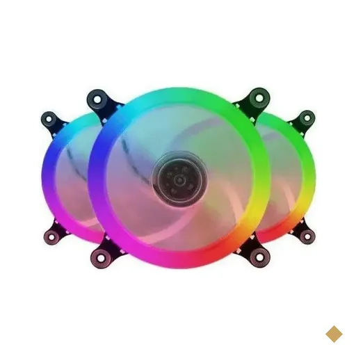 FAN Cooler Bluecase 120mm LED Ring RGB controlável BFR-09RGB