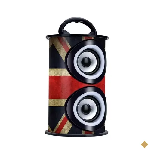 Caixa de Som Portátil TRC (25W RMS) Bluetooth/USB/FM