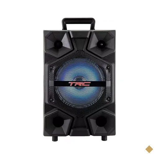 Caixa de Som Amplificadora TRC 512 (150W RMS) Bluetooth/USB/FM/LED/Speaker 8