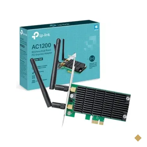 Adaptador De Rede Wireless Tp-link Ac1200 Archer T4e Dual Band 2.4/5 Ghz PCi…