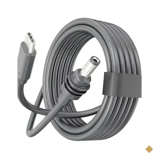 Cabo Carregador Para Starlink Mini Dc Tipo C 3 Metros Compatível Com Fonte De…