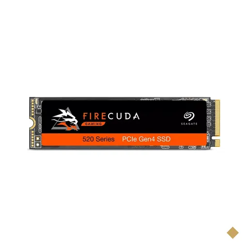 SSD Seagate FireCuda 520 500GB M.2 2280 PCIe 4.0 x4 NVMe ZP2000GM3A002