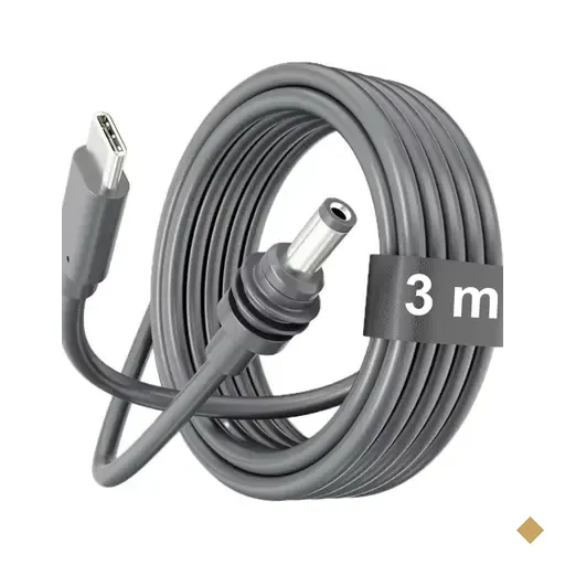 Cabo Para Carregar Starlink Mini De Alimentação Dc Para Usb-c Tipo C…