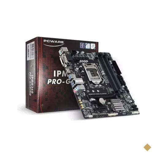 Placa Mãe PCWare IPMB360 Pro Gaming (Intel B360/LGA 1151/M.2)
