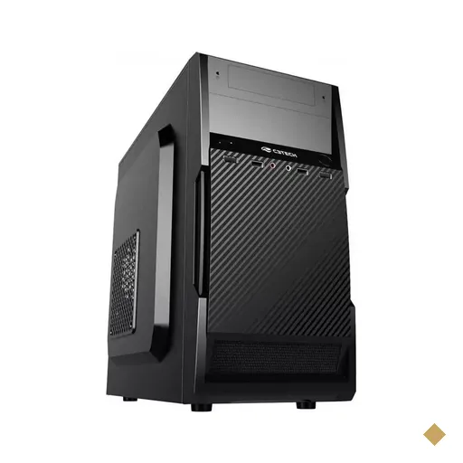 Gabinete C3Tech MT-25V2BK Mid Tower Preto Com Fonte 200W
