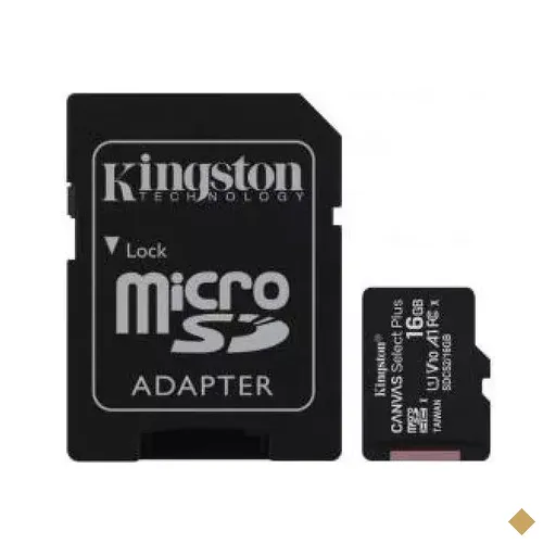 Cartão Kingston 16GB microSD (Classe 10) com Adaptador SDCS2/16GB