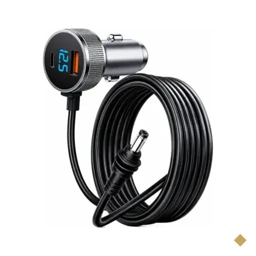 Cabo Veicular Starlink Mini 3 Metros 12v/24v Usb-a E Tipo C