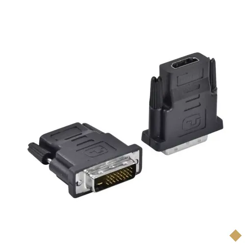Adaptador HDMI F x DVI-D M