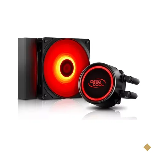 WaterCooler DeepCool GAMMAXX L120T Red 120mm Intel/AMD