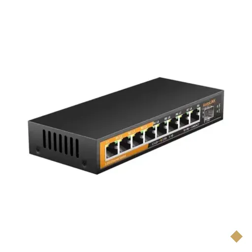 Switch Gerenciavel Keep Link 8 Portas 2.5g Rj45 Uplink 10g