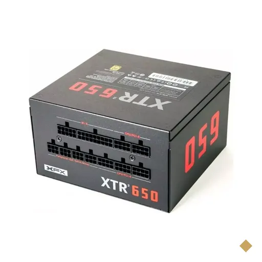 Fonte XFX 650W XTR2 Series ATX12V P1-650G-TS3X 80 PLUS Gold