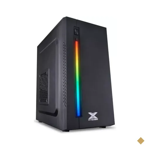 Gabinete Vinik VX Australis Led RGB Mid Tower Preto