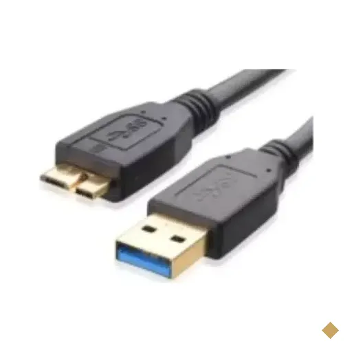 Cabo USB AM/BM 3.0 x Micro-HD Externo 50cm