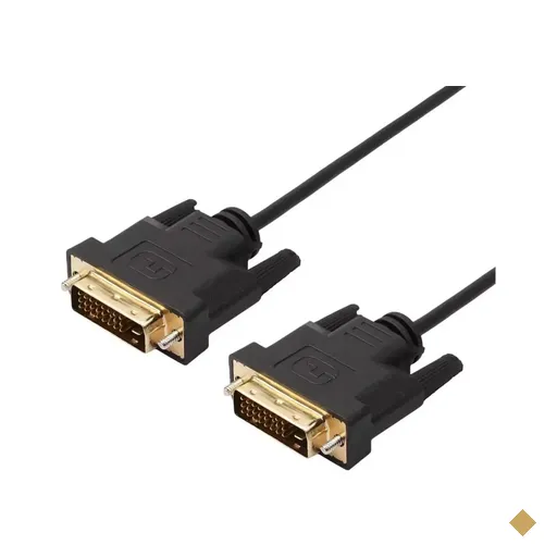 Cabo DVI-D Dual-Link M/M (24+1) 1.80m Preto - MD9