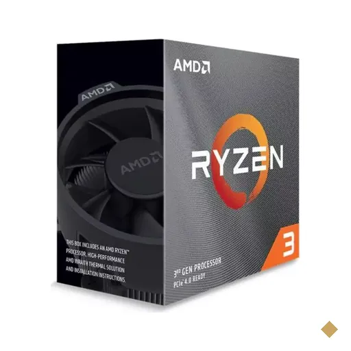 Processador AMD Ryzen 3 3100 Quad-Core 3.6GHz (3.9GHz Max Boost, AM4, 18MB…