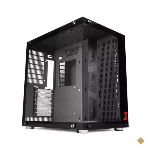Gabinete DT3sports Hyperspace, Lateral e Frontal em Vidro Temperado, Mid Tower…
