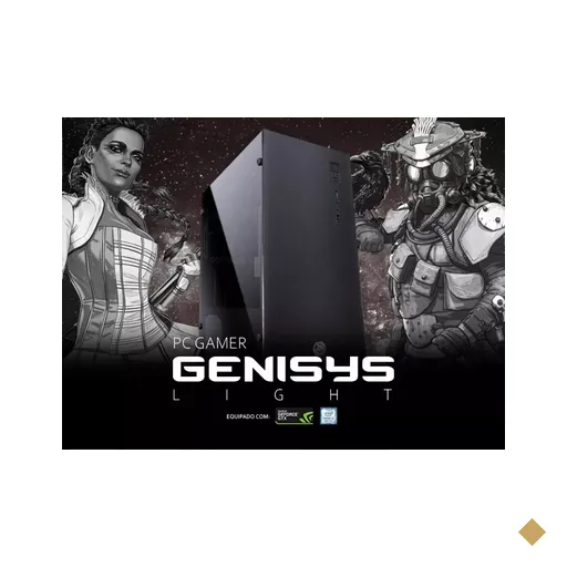 PC Gamer Genisys Lite Intel Edition (Intel Core i3-9100F Quad-Core, 8GB…