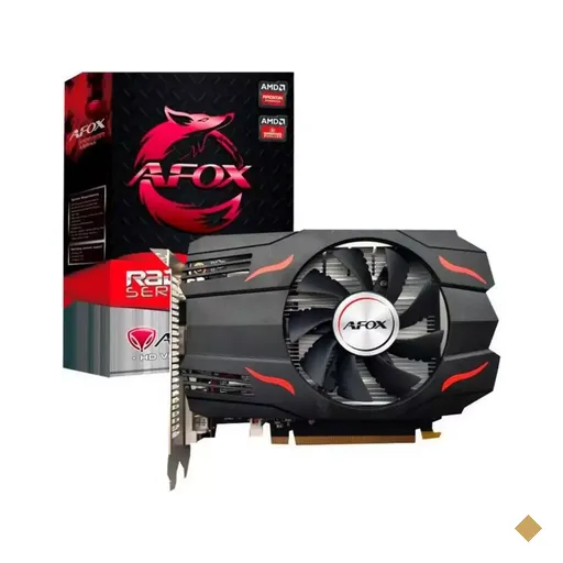 Placa de Vídeo AFOX Radeon RX 550 2GB GDDR5 128-bit PCI Express 3.0 x16