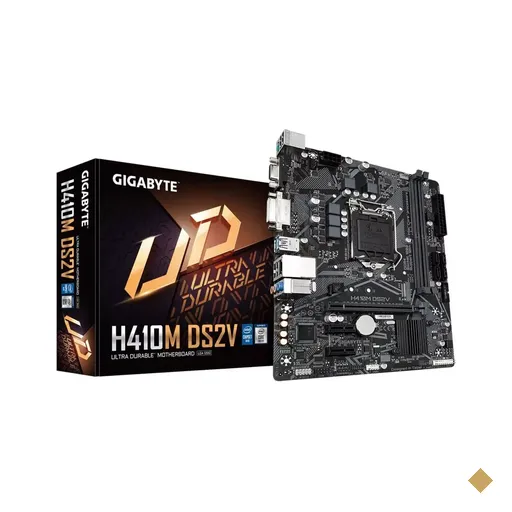 Placa Mãe Gigabyte H410M DS2V (Intel H410/LGA 1200/M.2/rev.1.0)