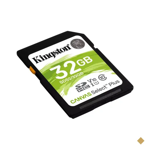 Cartão Kingston 32GB Canvas Select Plus SD Card (Classe 10) UHS-I