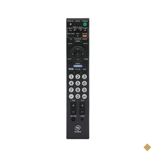Controle Remoto Mbtech Wlw, Para Tv Sony Kdl-46v4100, Kdl-52v4100, Kdl-40w4100