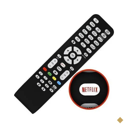 Controle Mbtech Wlw Para Aoc Tv Smart Led, Com Botão Netflix
