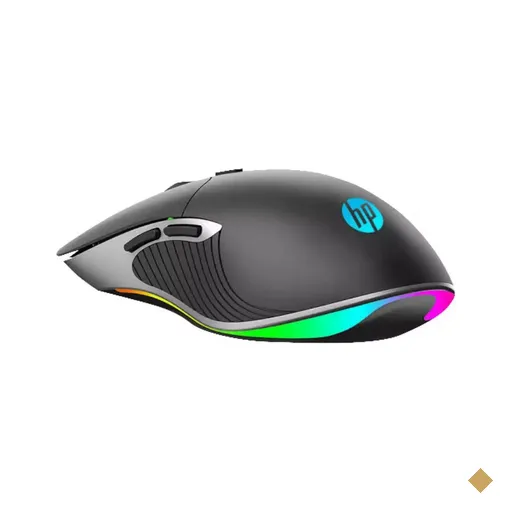 Mouse HP M280 Gamer Optical 2400dpi RGB USB Chumbo