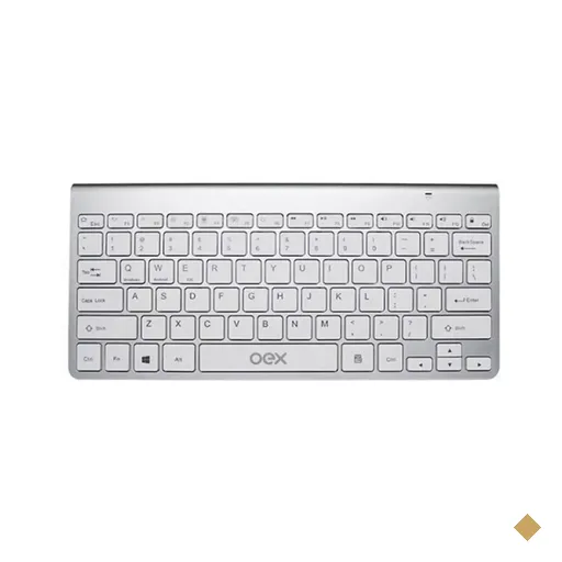 Teclado OEX Elite TC-501 Bluetooth Prata