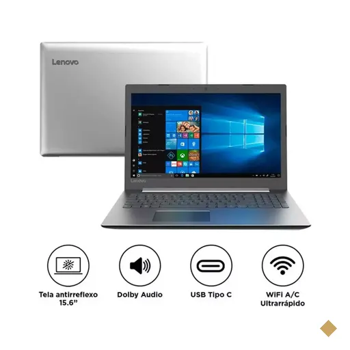 Notebook Lenovo B330-15IK (Intel Core i3-7020U 2.3GHz, 4GB DDR4, 1TB HDD, LED…
