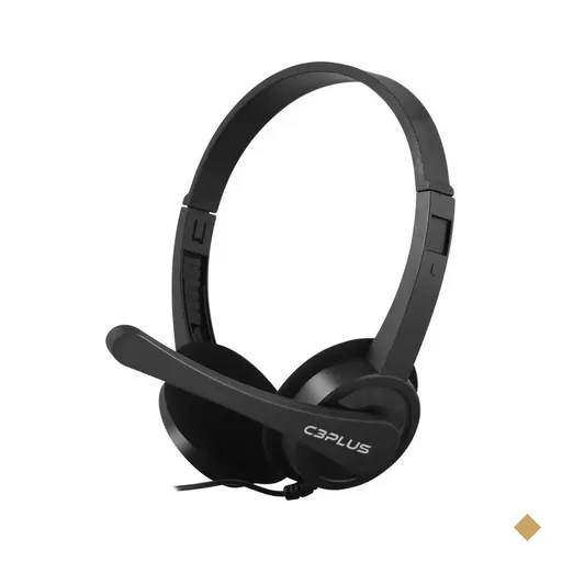 Headset C3Plus PH-02BK P2 - Preto
