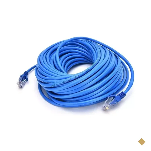 Cabo de Rede RJ-45 CAT5e 20 metros Azul