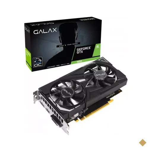 Placa de Vídeo GALAX GeForce GTX 1650 EX (1-Click OC) 4GB GDDR6 128-bit PCI-E…