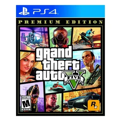 Jogo Ps4 Gta 5 Granf Theft Auto V Mídia Física Novo Premium
