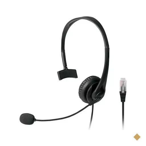 Headset Com Conector Rj09 P/ Telemarketing Multilaser - PH251
