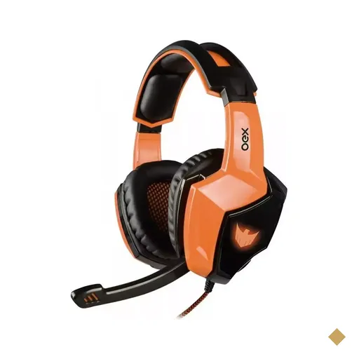 Headset OEX Eagle HS-401 Surround 7.1 - Preto/Laranja