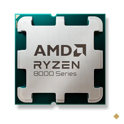 Processador AMD Ryzen 5 8400F, 4.2 GHz (4.7 GHz Max Turbo), Cachê 22MB, AM5, 6…