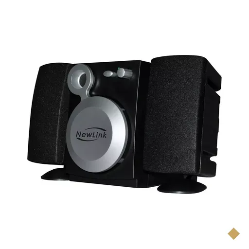 Caixa de Som Subwoofer Newlink Easy 2.1 (6W RMS) - SP-302