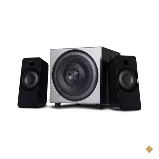 Caixa de Som Subwoofer Multilaser Grande Metal 2.1 (30W RMS) - SP-262