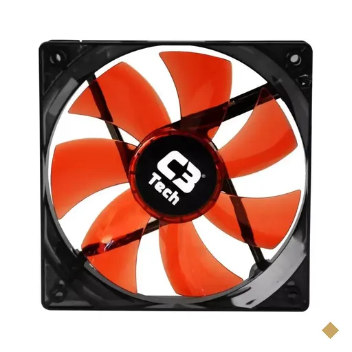 Fan Cooler C3Tech Storm 120mm Led Vermelho F7-L100RD