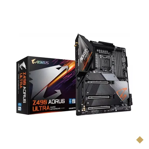 Placa Mãe Gigabyte Z490 Aorus Ultra (LGA 1200/Intel Z490/M.2/Wi-Fi 6 802.11ax)
