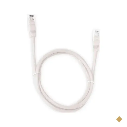 Cabo de Rede RJ-45 CAT6 1,5m Branco - Pluscable
